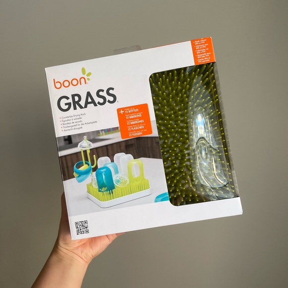 BNIB Boon Grass Drying Rack, Green/White - Picture 5 of 6